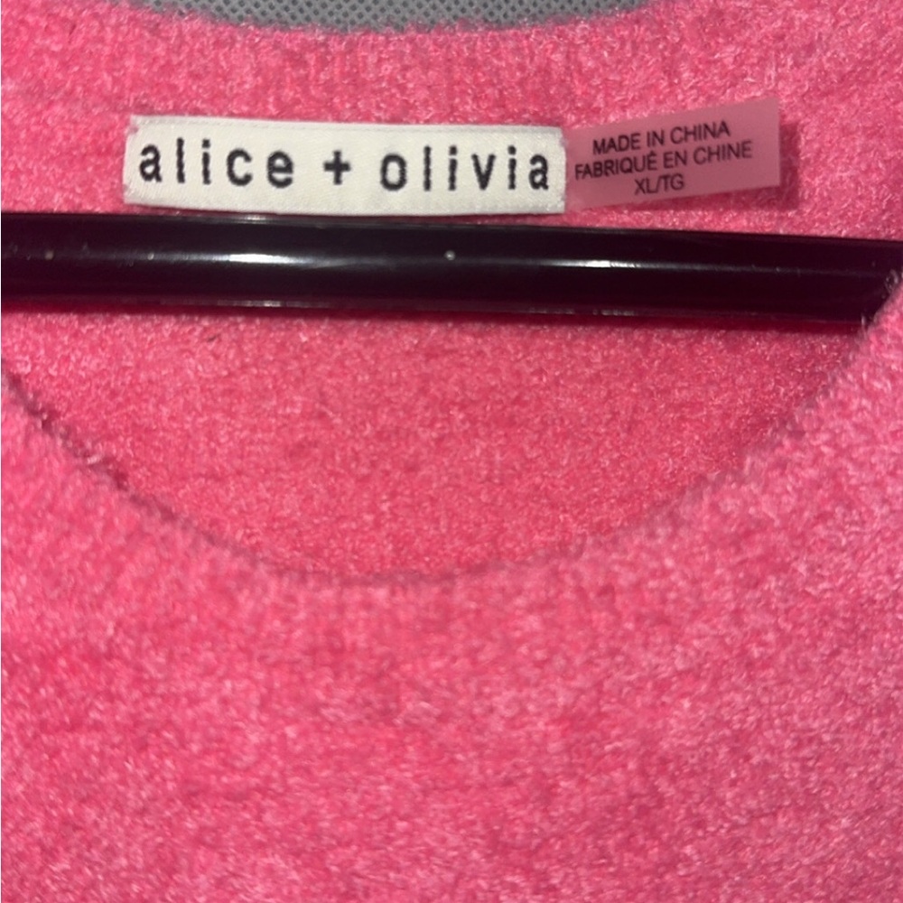 Alice + Olivia Vibrant Pink Knitwear